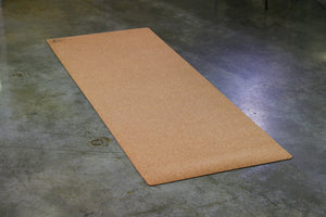 Tapete Yoga em cortiça extra comprido 2 metros - vista completa